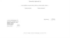 Desktop Screenshot of lopacek.cz
